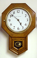 Seth Thomas <i>Drop Octagon 10 inch</i>. 8-day time only, circa 1920s