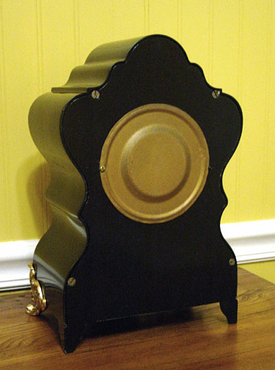 Ansonia black mantel clock