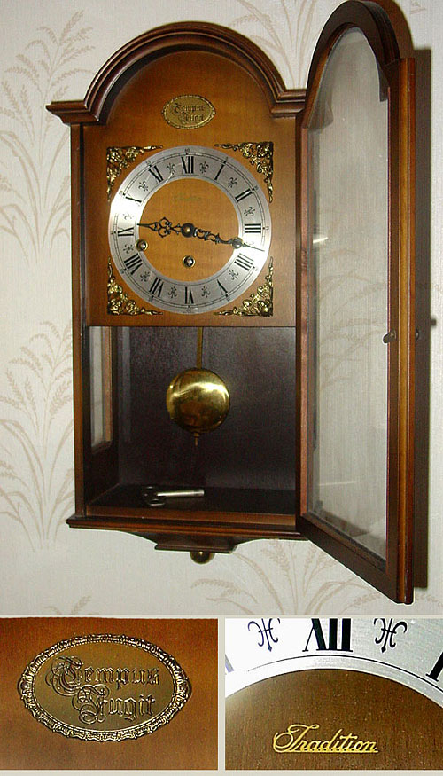 Haid Tradition Westminster chime clock