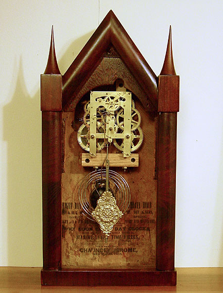Chauncey Jerome steeple clock