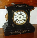 Ansonia La FranceCast Iron Mantel Clock, circa 1886