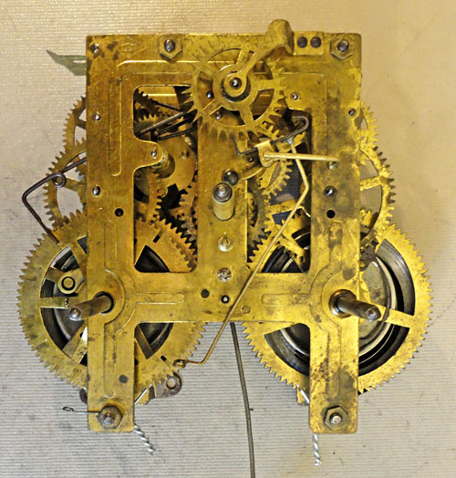 Meiji medium drop trunk octagon regulator, circa 1910