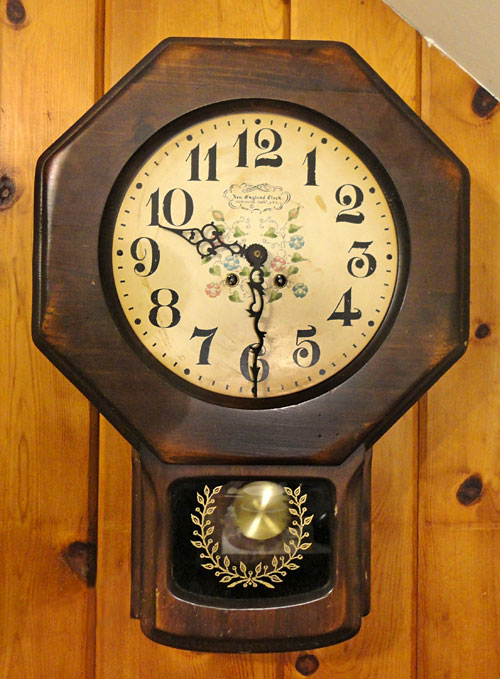 New England Clock Co. drop octagon