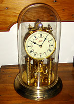 Schatz 400-day torsion pendulum timepiece