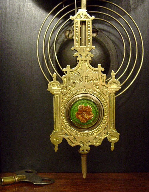 E. N. Welch Walnut Parlor Clock